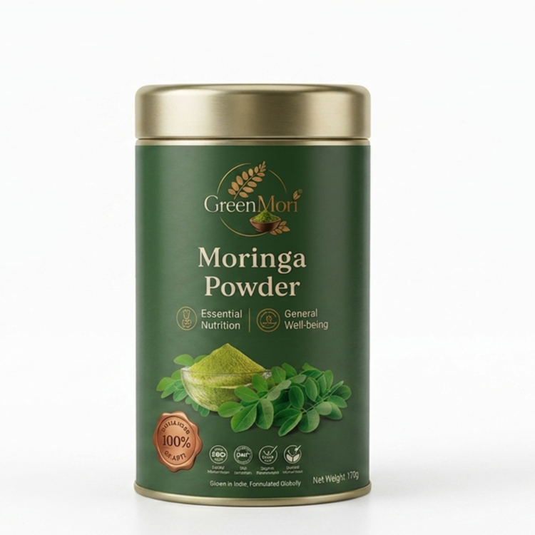 Home organic moringa powder